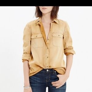 Madewell Long Sleeve Button Up